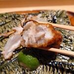 日本料理 柳燕 - 宮城県の虎河豚の唐揚げ