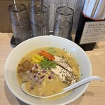 らぁ麺 なとり - 鶏ベジらぁ麺('24/11/15)