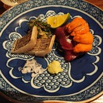 隠れ家愉膳 亥の子 - 刺身盛り合せ一人前