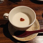 隠れ家愉膳 亥の子 - 杏仁豆腐