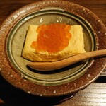 隠れ家愉膳 亥の子 - だし巻と自家製いくら