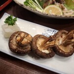 ろばた仁 - 椎茸焼き