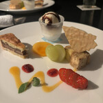 サッポロ ビュー - スイーツ盛り合わせ