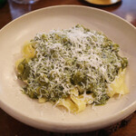 il tram - バジルソースのタリアテッレ