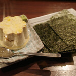 勝手串 花火 - 照り焼き鶏そぼろチーズ(638円)