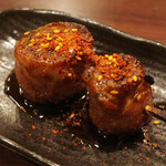 勝手串 花火 - 豆苗巻き(275円) ※麻