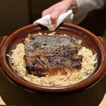 銀座 有涯 - カマスの土鍋ごはん