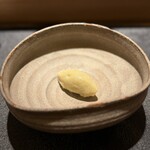 銀座 有涯 - 焼きナスのアイス