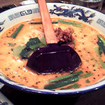 Rakushoku - 選べるラーメンセットの担々麺。