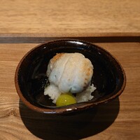 日本料理FUJI - 太刀魚の飯蒸し､新銀杏に素揚げ海苔