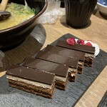 鶏魚 きっちんゆう - 最後のデザートはキンキンに冷やされてます