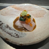 鮨 惣五郎 - 寒ぶりのアメリケーヌソース