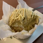 巴裡 小川軒 新橋店 - 新栗のモンブラン