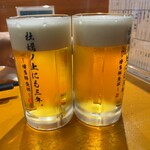 牡蠣ノ上にも三年 - スーパードライ中　　　　　110円(税込)