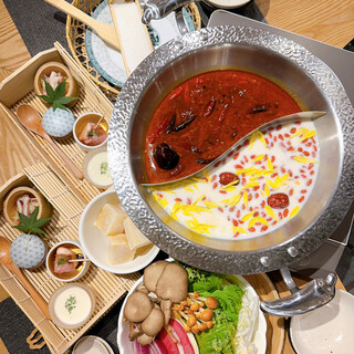 薬膳火鍋＊体調に合わせたコースをご用意してます＊