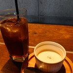 べべドール ガーデン - アイスティーとプリン