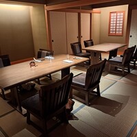 島キュイジーヌ あーすん - この日は訳あって以前は茶室だったスペースを改装した個室で頂いた。