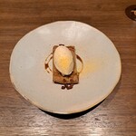 島キュイジーヌ あーすん - 「チンビン　島バナナ」。