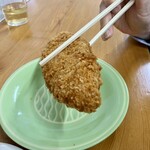 多田製麺所 - 白身魚フライ。