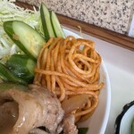 みたか食堂 - 昔懐かしのスパゲティ付き