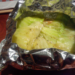 お通し（キャベツとアンチョビ）