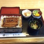 Musashiya - うなぎも三河産でタレとの相性も良くとても美味しいです。天ぷらもとてもおいしいです。