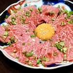 ルッカ - 和牛イチボ刺し