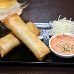 ルッカ - あおさポテサラの春巻き