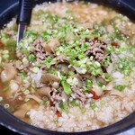 ルッカ - 〆の肉雑炊