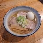 塩々 - 味玉山塩らーめん(大)            1080円
      