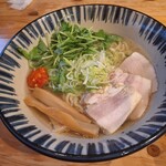 塩々 - 赤ゆず山塩らーめん(大)　　1080円