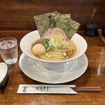 らぁ麺 朝軒 - 醤油らぁ麺 白