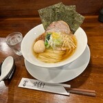 らぁ麺 朝軒 - 醤油らぁ麺 白
