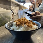 博多無邪気 - 辛味噌そぼろご飯250円