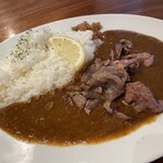 俺の牛タンカレー食ってみな。 - 