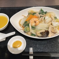 中国料理 龍泉華 - 五目あんかけ焼きそば