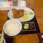 らぁ麺 くろき - 唐揚げセット