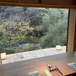 時帰路 - カウンター席からの眺め