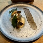 時帰路 - 天然鮎の炙りと秋茄子