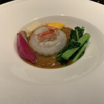 THE DINING シノワ唐紅花＆鉄板フレンチ蒔絵 - 