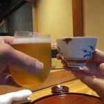 京味 もと井 - ふたりで乾杯ぁ～イ！♡