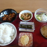 盛岡月が丘食堂 - 朝食セット（３５０円・選択例３）