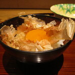 京味 もと井 - 究極の卵かけご飯。うゥ～ん！美味い♪♬