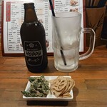 やきとり一番 - お通し２５０円＆ホッピーセット５－４５０円・中２００円