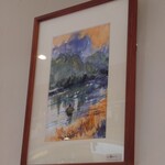 オー・ボール・ド・ロー - “水草の川” というタイトルの絵。“水辺のほとり(Au bord de l'eau)” が語源のボルドーの一風景なのだろうか。