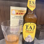 ミスタークマール - ビールお代わり　タージマハル