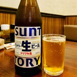 湖南人家 - 20241115サントリー生ビール　中瓶　660円