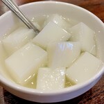 湖南人家 - 20241115ランチ杏仁豆腐