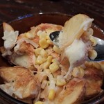 酒場RESISTANCE - ジャガ明太マヨチーズ焼き＠330