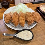 とんかつ まさむね - かきフライ